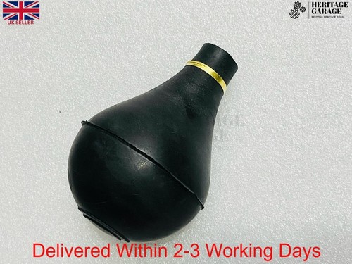 Large black rubber - bulb, with