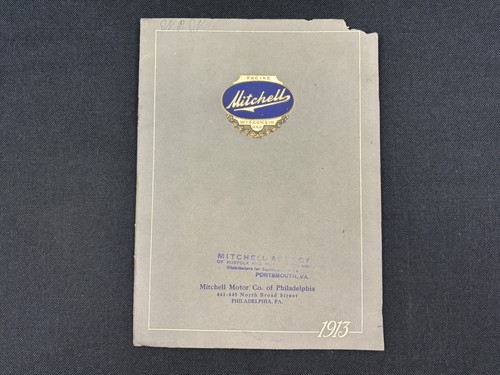 Antique 1913 mitchell motor - antique,