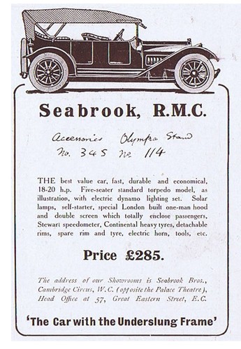 Seabrook rmc motor cars - seabrook,