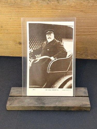 Antique rppc postcard king - rppc,