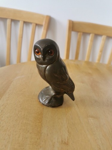 1930s bronze owl car - owl,
