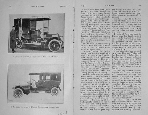 Old antique print 1907 - antique,