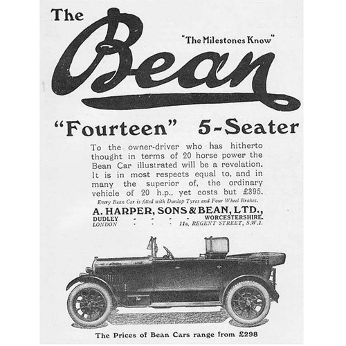 Bean fourteen seater - bean, motor