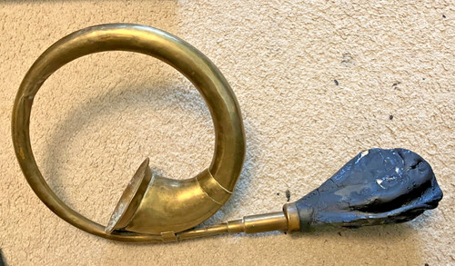 Genuine antique brass motor - brass,