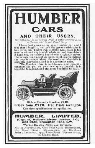 Humber cars antique - humber,