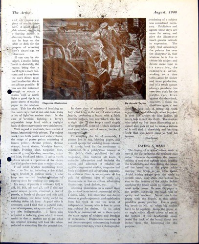 Antique print damaged people - print,