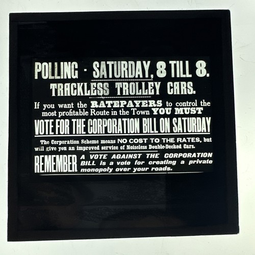 Antique magic lantern slide - antique,