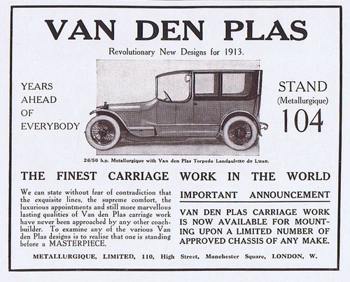 Van den plas cars - van,