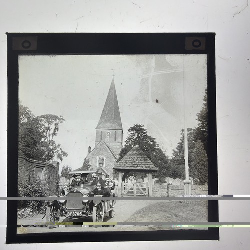 Antique magic lantern - lantern, slide