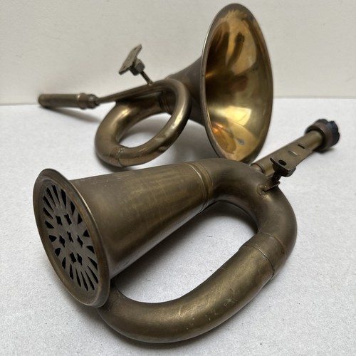 Pair antique brass bulb - antique,