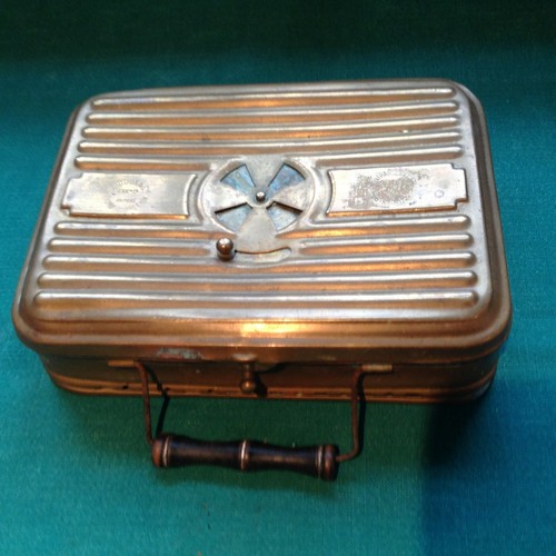 Antique french carriage foot - french,