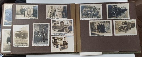 Antique 1910s 30s photo album
