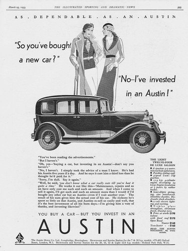 Austin motor cars - austin, light
