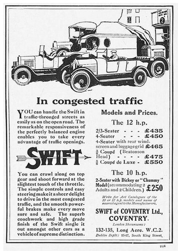 Swift motor cars coventry - cars,