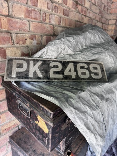 Antique pre war car number - pre,
